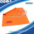 100% polyester orange chiffon propre pour lunettes